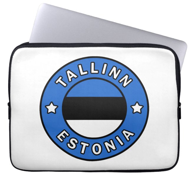Tallinn Estland Laptopschutzhülle (Vorderseite)