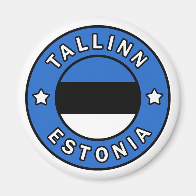 Tallinn Estland Magnet (Vorne)