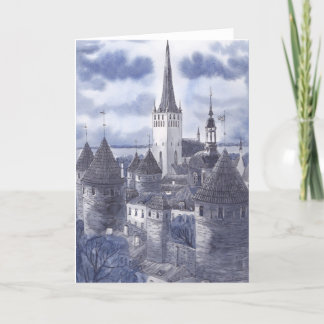 Tallinn Grußkarte Karte