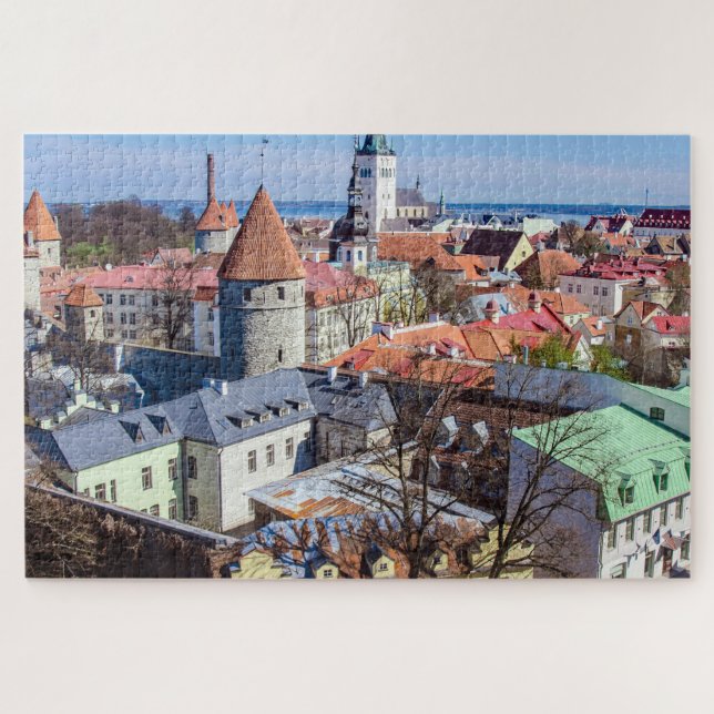 Tallinn Innenstadtblick (Horizontal)