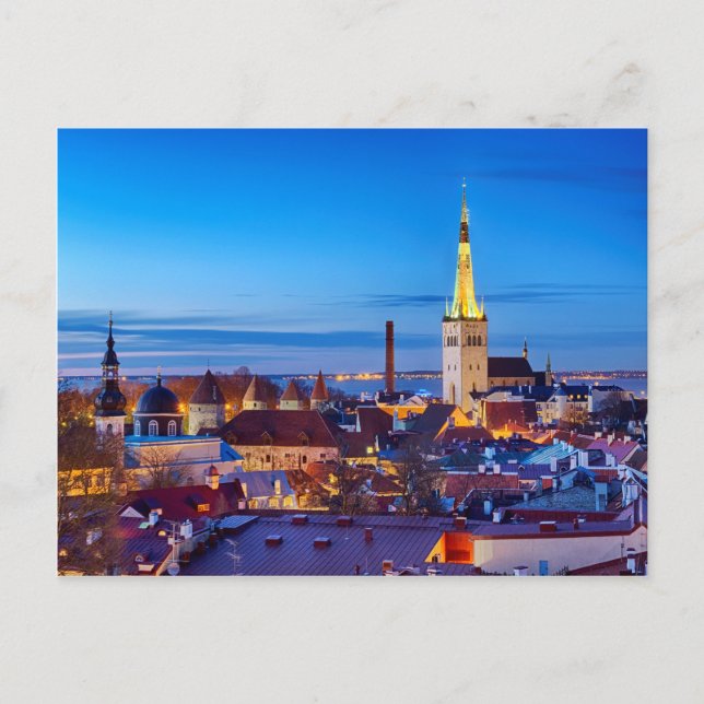 Tallinn Postkarte (Vorderseite)