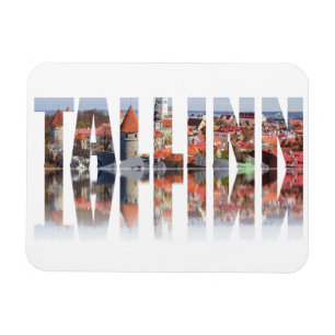 Tallinn-Text, der aus alten Magnet