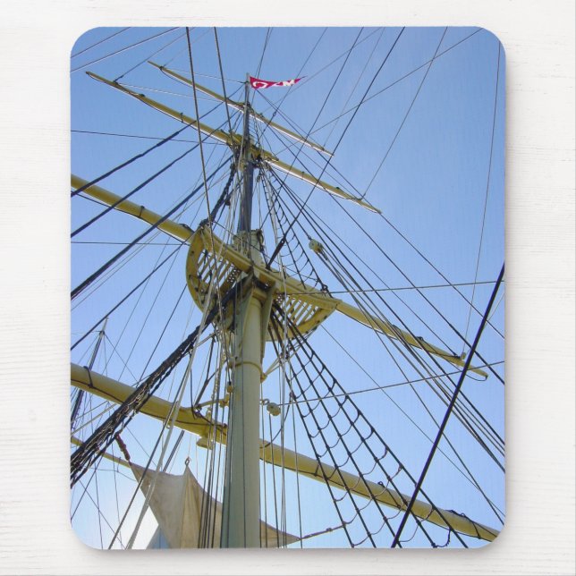 Tallschiff-Rigging Mousepad (Vorne)