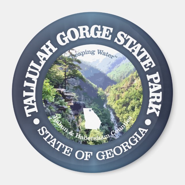Tallulah Gorge SP Magnet (Vorne)