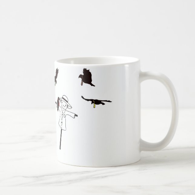 Tally-Hall-Vogelscheuche-Tasse Kaffeetasse (Rechts)