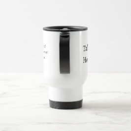 Tally Ho Travel Mug Foxhunting Scene, Horse Lover Reisebecher