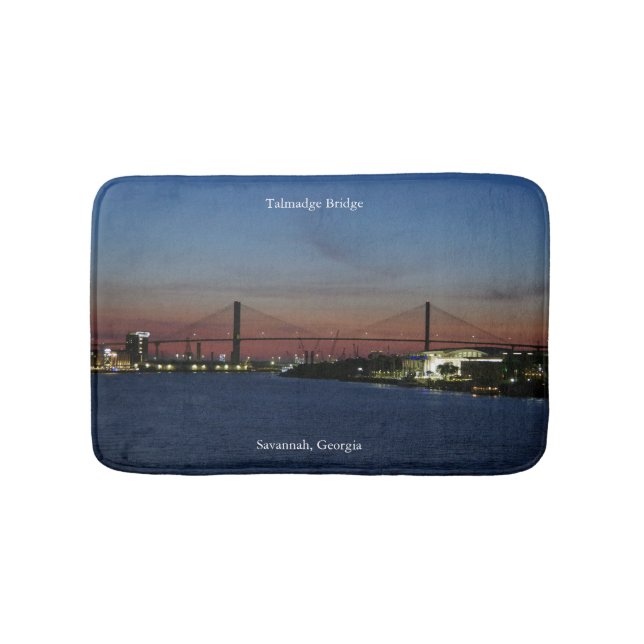 Talmadge Bridge bathmat Badematte (Vorderseite)