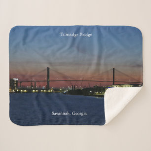 Talmadge Bridge Sherpa-Decke Sherpadecke