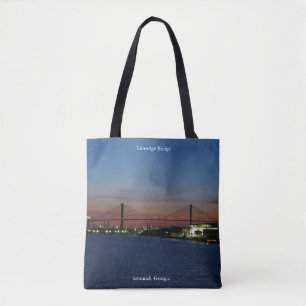 Talmadge Bridge über Tasche