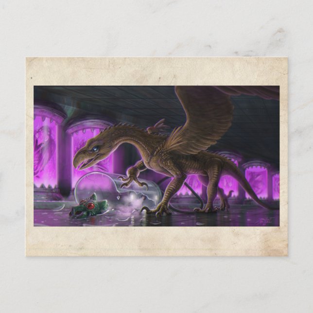 Talon Au Laboratoire - Carte Postale (Devant)