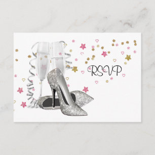 Talons hauts de champagne 21e anniversaire RSVP