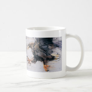 Talons - Weiß angebundenes Meer Eagle 2001 Kaffeetasse