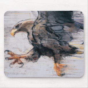 Talons - Weiß angebundenes Meer Eagle 2001 Mousepad