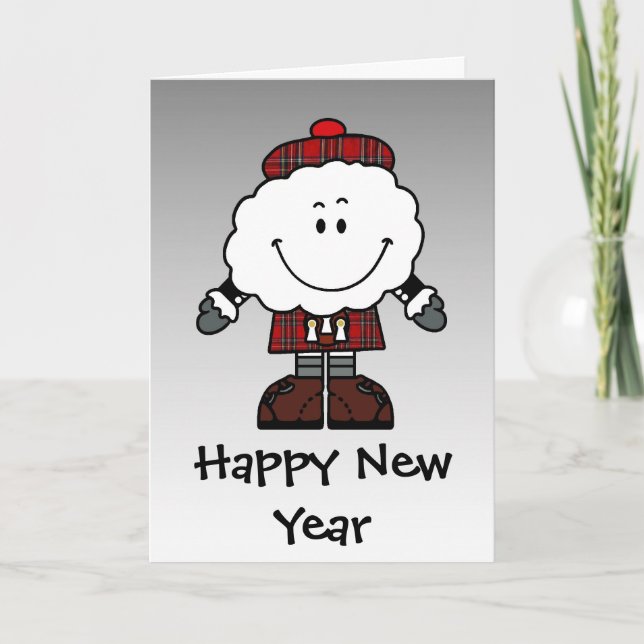 Tam McCloud Feiertagskarte (Vorderseite)