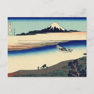 Tama River in der Provinz Musashi (von Hokusai) Postkarte