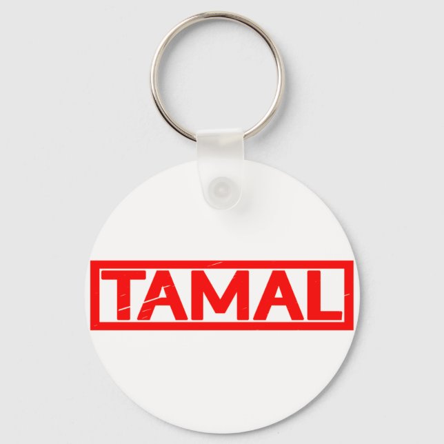 Tamal-Briefmarke Schlüsselanhänger (Vorderseite)