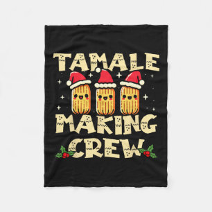 Tamale Making Crew Tamale Season Fun Mexikanischer Fleecedecke