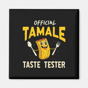 Tamale-Testesser Lustige mexikanische Lebensmittel Magnet