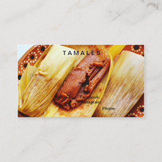 Tamales Cartes de visite