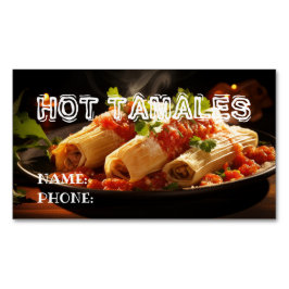 Tamales Magnetische Visitenkarte