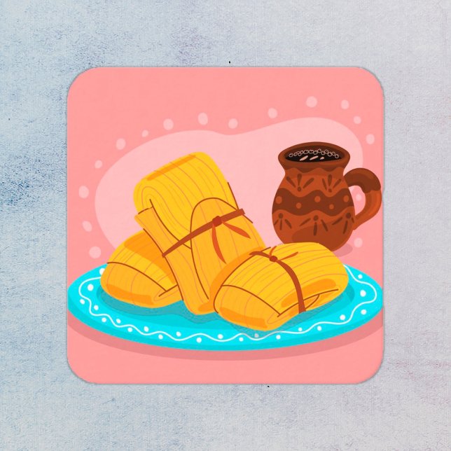 Tamales Quadratische Visitenkarte (Tamale)