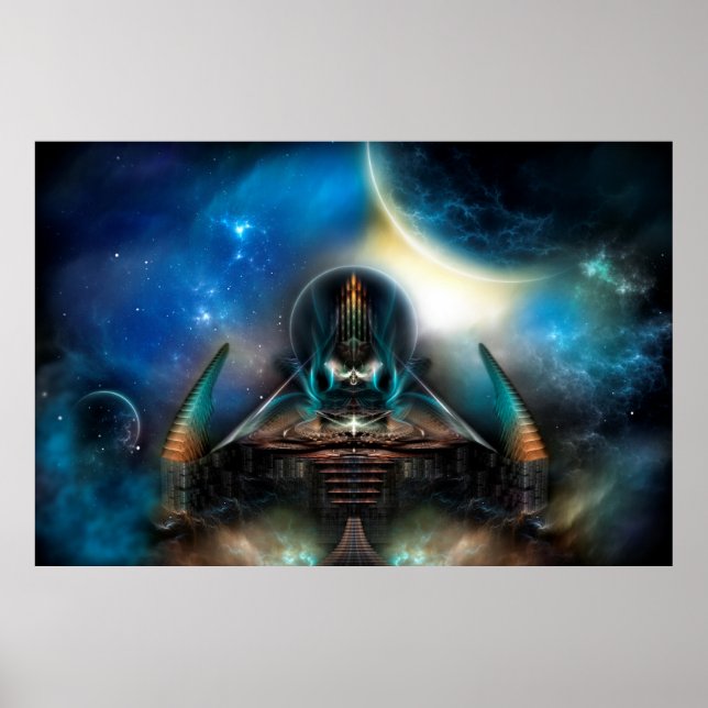 Tamalin 5 Science Fiction Artework Wall Poster (Vorne)
