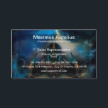 Tamalin 5 Science Fiction Artwork Business Card Visitenkarte<br><div class="desc">Tamalin 5 Heiligtum des Eplidian, der im galaktischen Wind zwischen dem Ciphidian und dem Osmisionsnebel schweben. Ein antikes Gebäude beherbergt den Power der Sterne und die Ruhe des stillen Wassers, das das Licht der Galaxie reflektiert. Tamalin 5 ist eine der größten Raumstrukturen, die je gebaut wurde und im Gegensatz zu...</div>