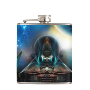 Tamalin 5 Science Fiction Artwork Flask Flachmann