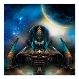 Tamalin 5 Science Fiction Artwork Perfektes Poster