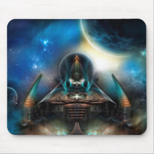 Tamalin 5 Science Fiction Fraktal Kunstwerk Mousepad