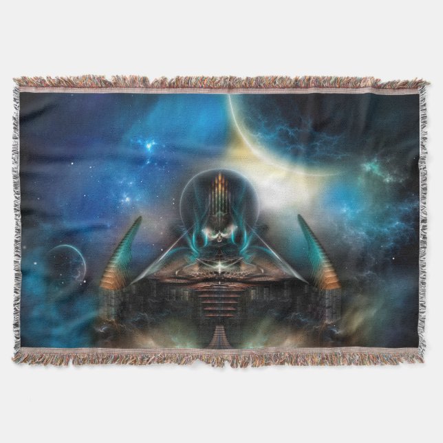 Tamalin 5 Science Throw Blanket Decke (Vorderseite)