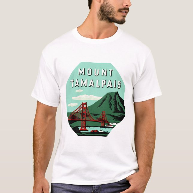 Tamalpais Marin Landkreis T-Shirt (Vorderseite)