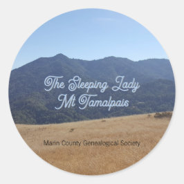 Tamalpais - MCGS Runder Aufkleber