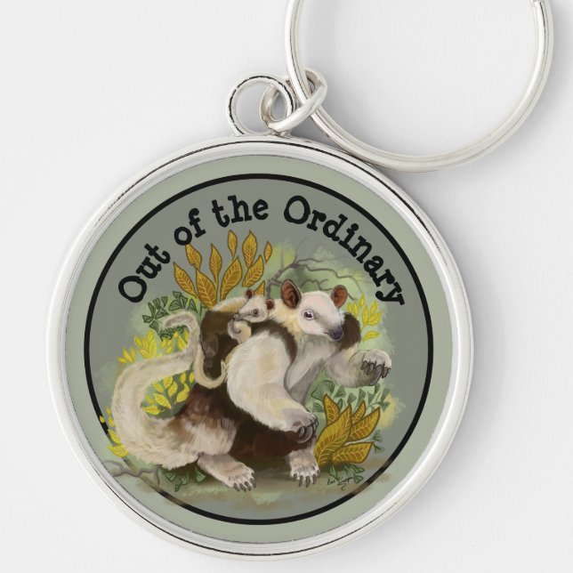 Tamandua Anteater Schlüsselanhänger (Vorne)