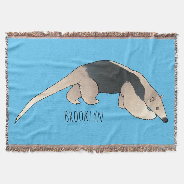 Tamandua-Cartoon-Abbildung Decke (Vorderseite)