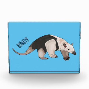 Tamandua-Cartoon-Abbildung Fotoblock