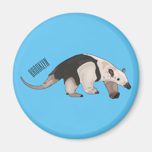 Tamandua-Cartoon-Abbildung Magnet