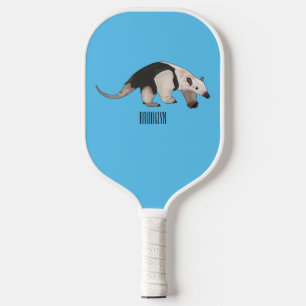 Tamandua-Cartoon-Abbildung Pickleball Schläger