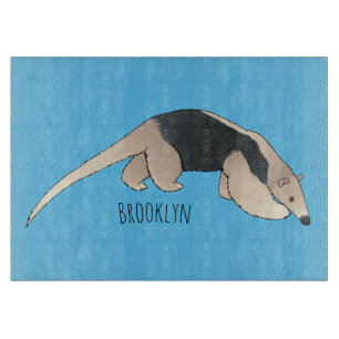 Tamandua-Cartoon-Abbildung Schneidebrett
