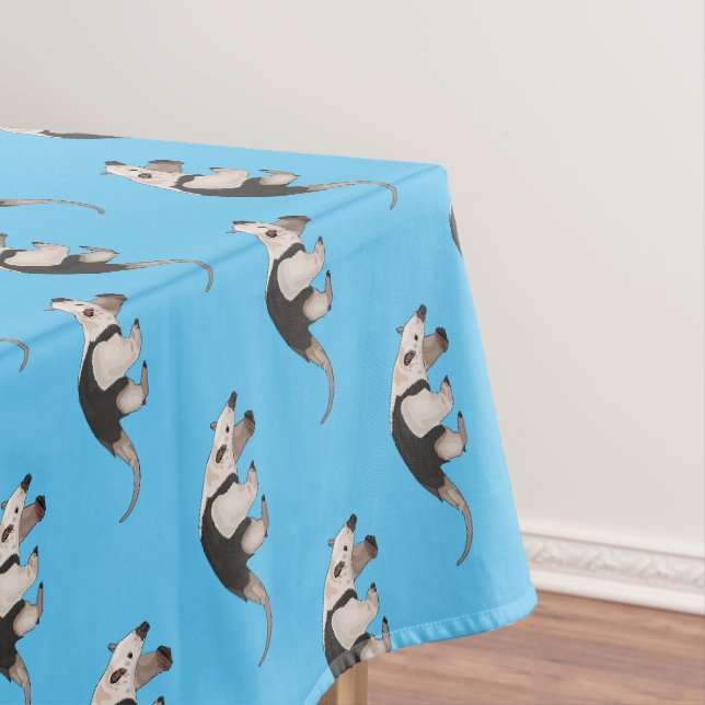 Tamandua-Cartoon-Abbildung Tischdecke (Beispiel)