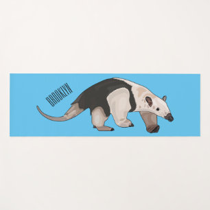 Tamandua-Cartoon-Abbildung Yogamatte