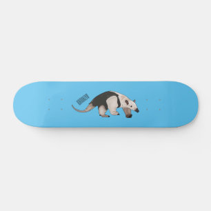 Tamandua Cartoon-Illustration Skateboard