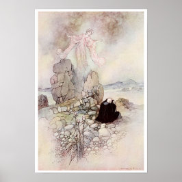 Tamano The Fox Maiden von Warwick Goble Poster