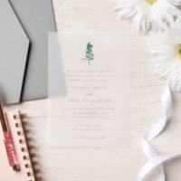 Tamara Pine Tree Moderne Hochzeit