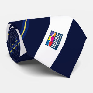 Tamarac (Florida) Stadtflagge Neck Tie Krawatte