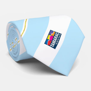 Tamarac (Florida) Stadtflagge Neck Tie Krawatte
