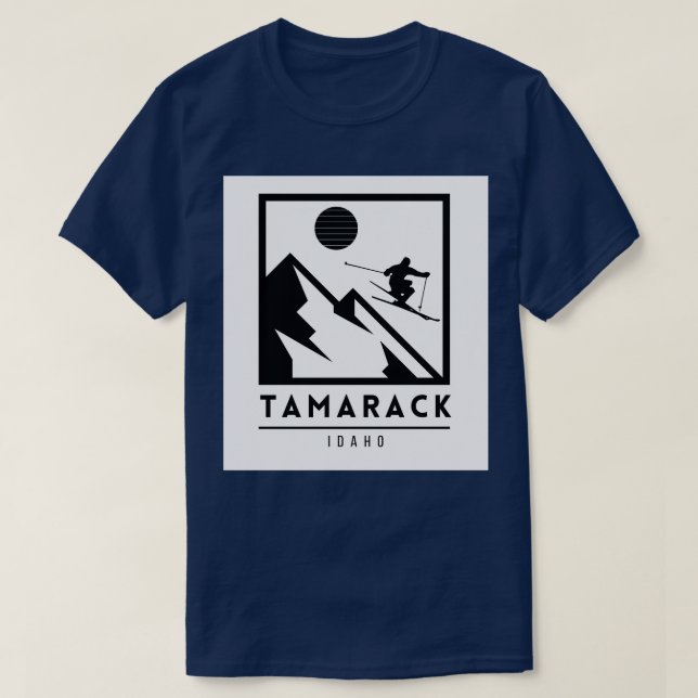 Tamarack Idaho États-Unis Ski TShirt 1 (Design devant)