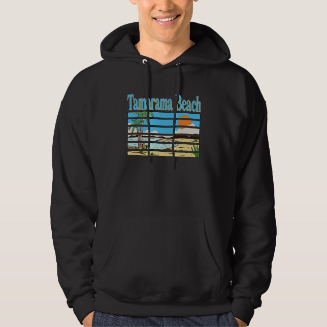 Tamarama Beach Australia Vacation Beach Retro Grap Hoodie (Vorderseite)