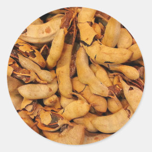 Tamarind Fruit Runder Aufkleber