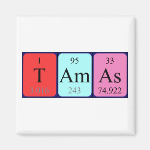 Tamás Periodenmagnet Magnet
